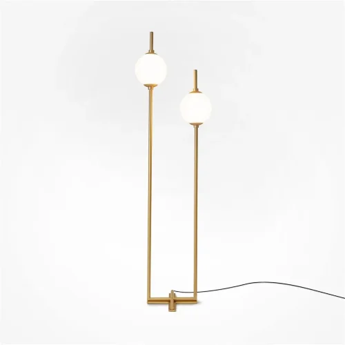 Напольный светильник (торшер) The Sixth Sense 3000К 12Вт (Латунь) - фото 15