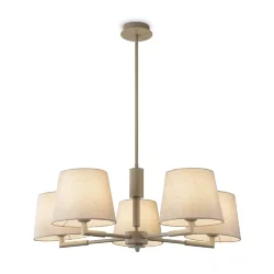Подвесной светильник Freya FR2057PL-05BG (Бежевый)