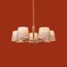 Подвесной светильник Freya FR2057PL-05BG (Бежевый) - фото 2