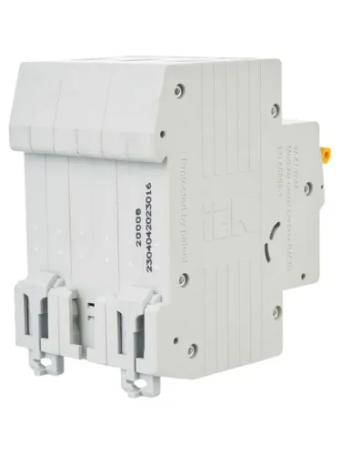 Выключатель автоматический модульный 3п C 16А 6кА ВА47-60M KARAT IEK MVA31-3-016-C - фото 3