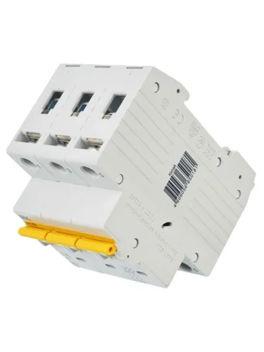 Выключатель автоматический модульный 3п C 16А 6кА ВА47-60M KARAT IEK MVA31-3-016-C - фото 6