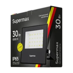 Прожектор светодиодный Supermax SPR 30Вт 6500К 3000лм IP65 КОСМОС S_PR_LED_30