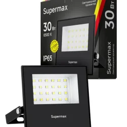 Прожектор светодиодный Supermax SPR 30Вт 6500К 3000лм IP65 КОСМОС S_PR_LED_30