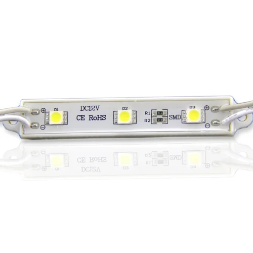 Светодиодный модуль линейный 5050-3 MOD6 (0,72W, 12V, white) - фото I