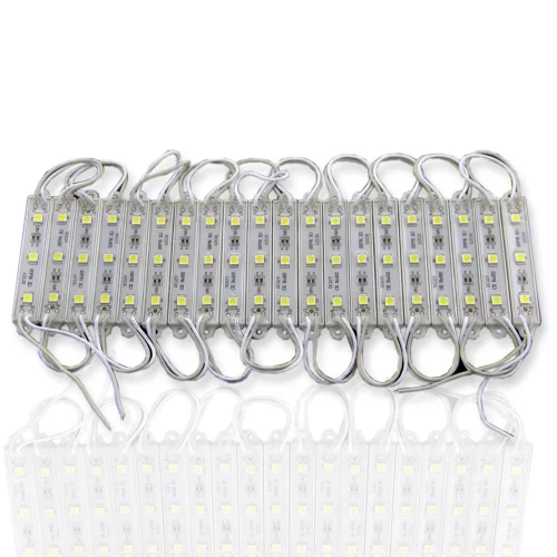 Светодиодный модуль линейный 5050-3 MOD6 (0,72W, 12V, white) - фото II