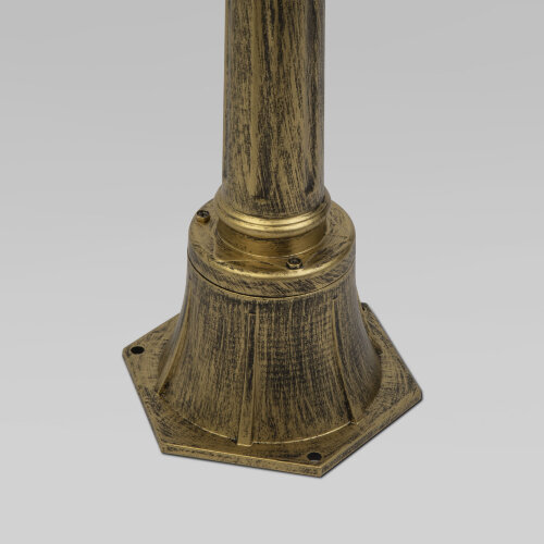 Ландшафтный светильник уличный на столбе Sirius F черное золото IP44 - Фото 4