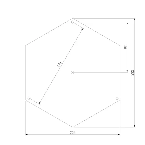 Ландшафтный светильник уличный на столбе Sirius F черное золото IP44 Sirius F черное золото - фото 5