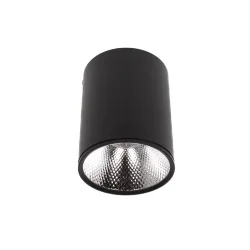 Светодиодный светильник накладной JH-MZ-T18W B98 (220V, 18W, черный корпус, day white)