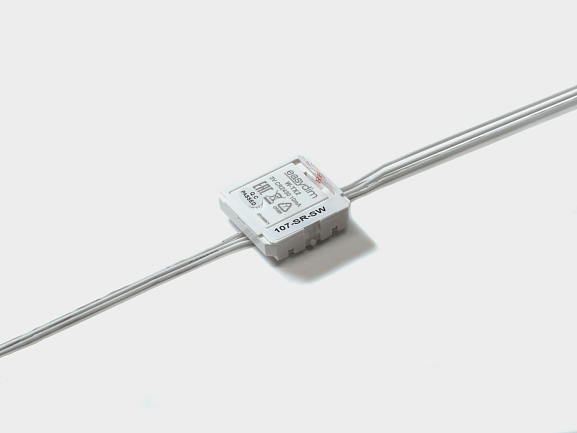 'Радио передатчик W-TX2 для установки за выключателями других производителей на 2 зоны, W-TX2. Фото 2