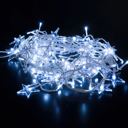 Светодиодная гирлянда бахрома белый 3*0,6м IP65 - фото 1