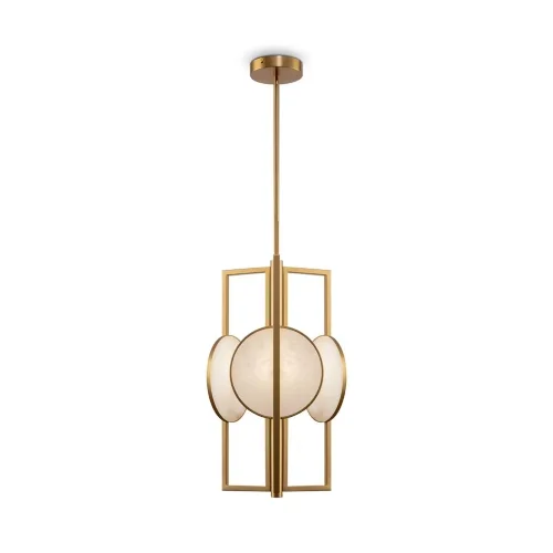 Подвесной светильник Marmo E14х3 40Вт (Латунь) - фото 2