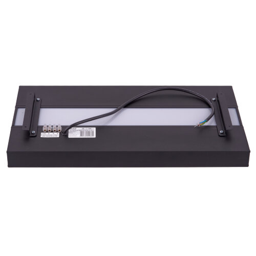 ULO-K16B 2x16W-4000K-L50 5W-RGB IP44 BLACK Светильник линейный светодиодный подвесной с фоновой подсветкой, Белый свет 4000К, Алюминий, Цвет черный, TM Uniel - фото 7