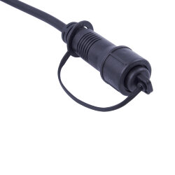 UCX-F90 S5-0.4M-BK Провод-разветвитель для гирлянд серии F90PRO, 0.4м, 5 выходов, Статика-мерцание, IP67, Черный