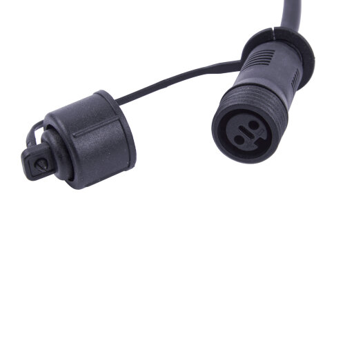 UCX-F90 S5-0.4M-BK Провод-разветвитель для гирлянд серии F90PRO, 0.4м, 5 выходов, Статика-мерцание, IP67, Черный - фото 4