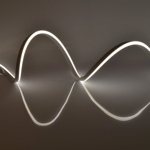 ULS-N11-2835-120LED-m-8mm-IP67-DC24V-10W-m-15M-4000K Светодиодная гибкая герметичная лента, NEON, Катушка 15м, в герметичной упаковке, Белый свет 4000К - фото 1