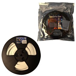 ULS-N11-2835-120LED-m-8mm-IP67-DC24V-10W-m-15M-4000K Светодиодная гибкая герметичная лента, NEON, Катушка 15м, в герметичной упаковке, Белый свет 4000К