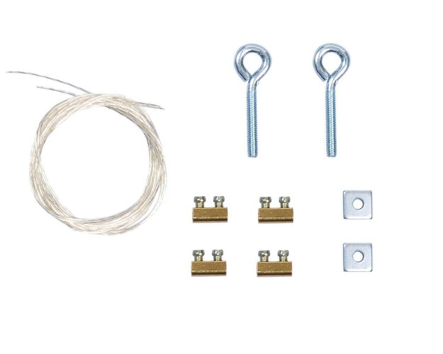 Комплект подвесов Трос Ф 0.85 мм 1.0 м - фото