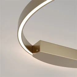 Настенный светильник (бра) Rim 4000К 37Вт (Латунь)