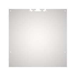 Заглушка металл 100100 сталь 1 мм