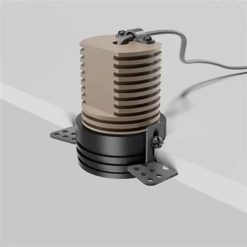 Встраиваемый светильник Мини / Mini 7 Вт 4000 К 50° (Черный) DL059-7W4K-TRS-B - фото 6