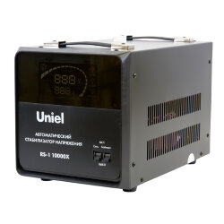 RS-1 10000X Стабилизатор напряжения серии Reliability, 10000ВА, Релейный, однофазный, Напольный, TM Uniel