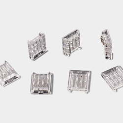'Пластиковый коннектор для RGB светодиодной ленты 10 мм, CN-10MM-4P-A-SMD 040839