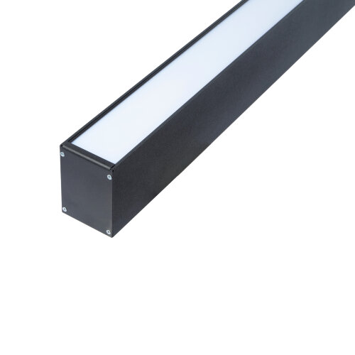 ULO-K10D 40W-4000K-L100 IP65 BLACK Светильник линейный светодиодный подвесной, Белый свет 4000К, 5600 Лм, Алюминий, Цвет черный, TM Uniel - фото 3