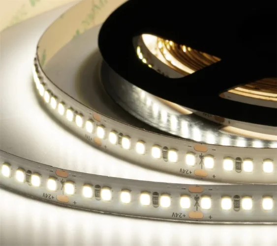 Лента светодиодная ELF 980SMD диодов (2835), 24В, 5м, ГИПЕР, белый нейтральный 4000-4500К - фото
