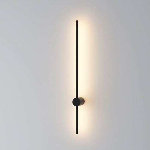 DK5012-BK Бра 800 мм, 3000К, IP20, 7 Вт, черный, алюминий.