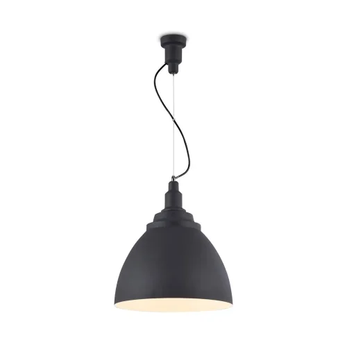 Подвесной светильник Bellevue E27х1 60Вт (Черный) - фото 2