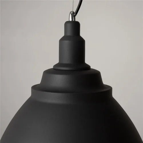 Подвесной светильник Bellevue E27х1 60Вт (Черный) - фото 3
