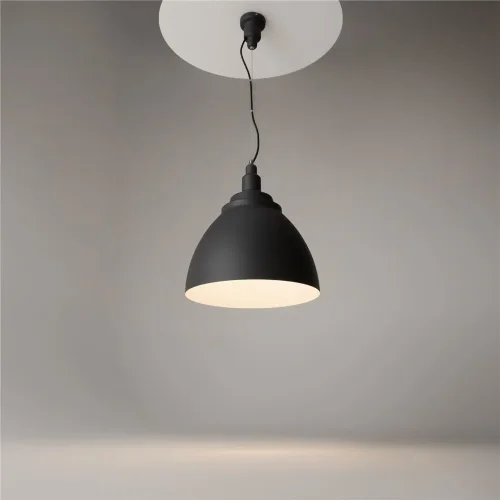 Подвесной светильник Bellevue E27х1 60Вт (Черный) - фото 4