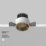 Встраиваемый светильник Раунд / Round 7 Вт 3000 К 50° (Латунь) DL058-7W3K-TRS-BS - фото 12