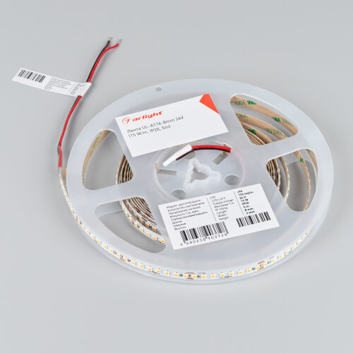 Светодиодная лента UL-А176-8mm 24V Day5000 (15 W/m, IP20, 5m) (Arlight, 7 лет) 048131 - фото 3