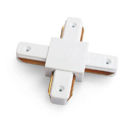 X-Коннектор для однофазных накладных трековых систем KXZ-WH-X 002031