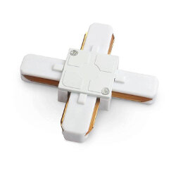 'X-Коннектор для однофазных накладных трековых систем KXZ-WH-X 002031