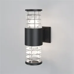 Настенный светильник (бра) Bronx E27х2 60Вт IP 54 (Черный)