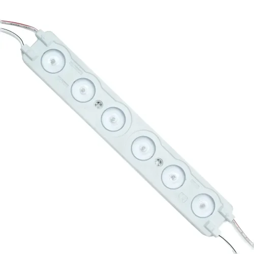 Модуль светодиодный 6LED 24V, 3W, 7000K, 450Lm, IP65. Фото 1.