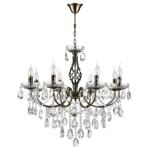 Люстра «LUMION» 8190/8, серия: LINN (крепление на крюк). Фото 1.