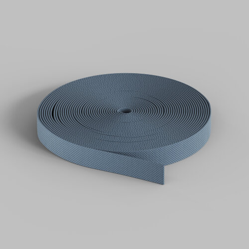 TR5502-DB Гибкий трек-ремень Belty, серия Base, 20м, 48V DC, IP20, тёмно-синий, ткань, медь.