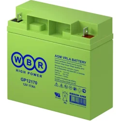 Аккумулятор 12В 17А.ч WBR GP12170 WBR