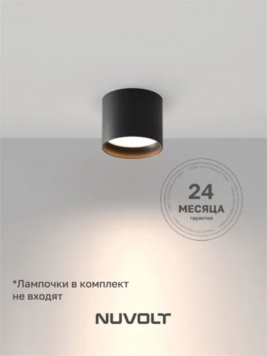 Потолочный светильник NUVOLT LDL-005B (Черный) - фото 6
