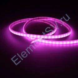 Светодиодная лента Standart Pro class 2835 120led/m, purple, 12V, IP68, N338