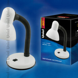 TLI-201 Светильник настольный, Цоколь E27, Цвет белый