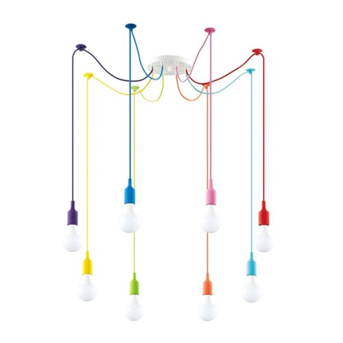 Светильник подвесной "паук" «LUMION» 3719/8, серия: LOTTE. Фото 1.