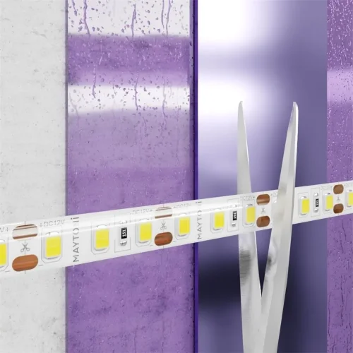 Светодиодная лента 12В 2835 9,6Вт/м 4000K 5м IP65 (Белый) - фото 3