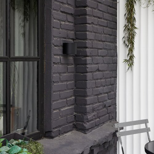 ULU-S56B-2x3W-3000K+4000K+6000K IP65 BLACK Светильник светодиодный уличный, Архитектурный накладной, С переключателем цвета свечения, Теплый3000K-Белый4000K-Дневной6000K, Корпус черный, TM Uniel - фото 5