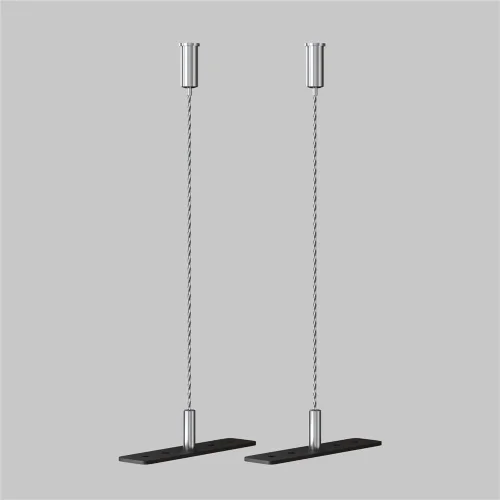 Тросовый подвес Basity, 2 шт (Черный) - фото 2