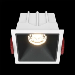 Встраиваемый светильник Альфа / Alfa LED 10 Вт 3000 К 36° с функцией диммирования (Белый) DL043-01-10W3K-D-SQ-WB
