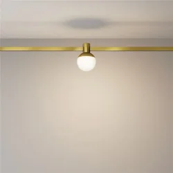 Трековый светильник Luna Flarity 3000K 4Вт 120° (Латунь)